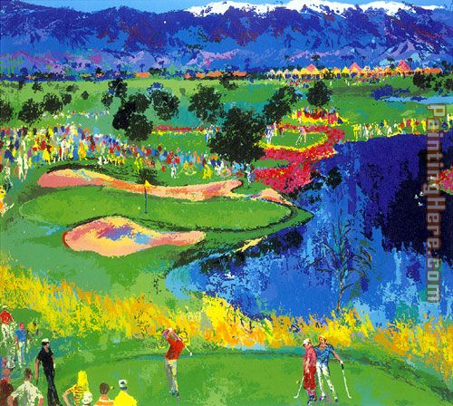 Leroy Neiman The Cove at Vintage